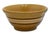 This really is a Very Nice Looking Antique American Yellow Ware Kitchen Batter Mixing Bowl. Circa Late 19th Century. These...