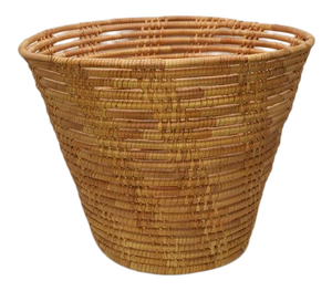 Tall Woven Natural Fiber Basket