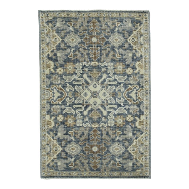Turkish Oushak Rug 1'7" x 2'5" #17197 For Sale