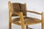 1970s Brutalist Style Armchair in Elm and Goatskin, 1970s For Sale - Image 5 of 13