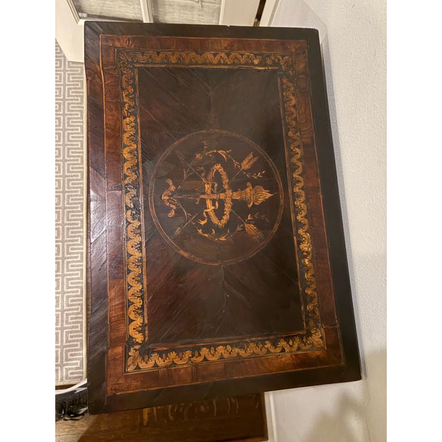 Italian Neoclassical Marquetry Cabinet in the Maggiolini Manner, 18th Century For Sale - Image 9 of 12