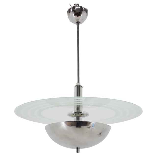 Art Deco Pendant, Former Czechoslovakia, 1930s For Sale