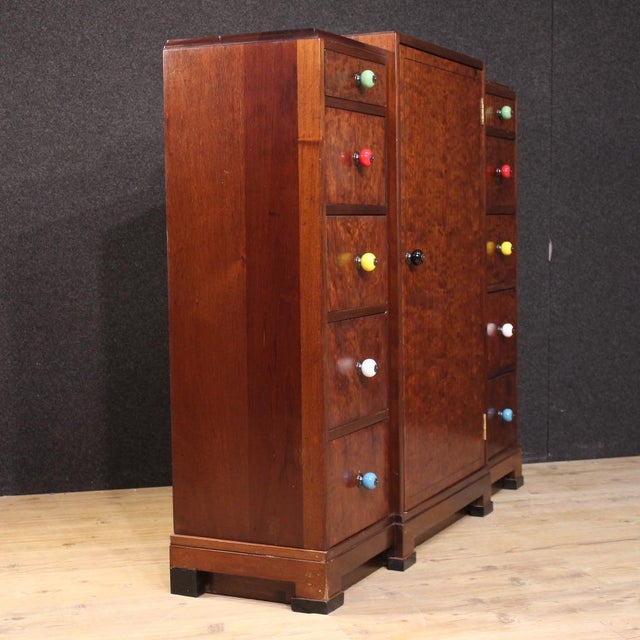 20th Century Art Deco English Chest of Drawers, 1920s For Sale - Image 13 of 15