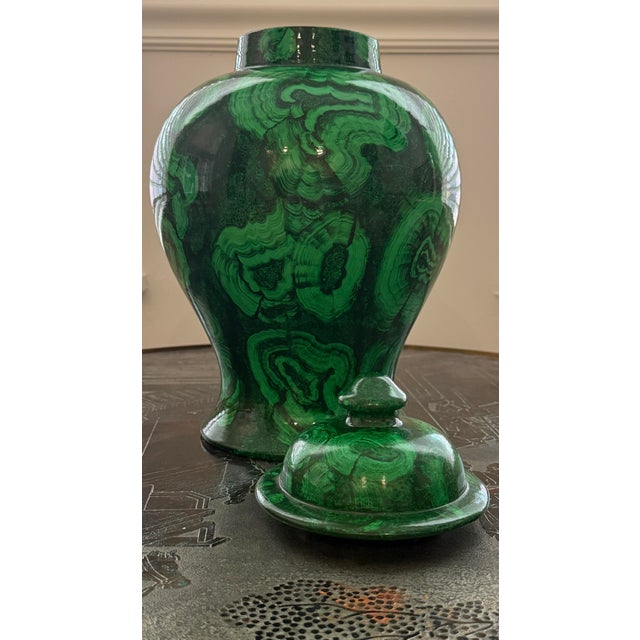 Jean Roger Paris Large Glazed Urn For Sale - Image 9 of 12