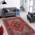 "Enhance the ambiance of your home with this magnificent Persian-influenced Turkish hand-knotted rug made by skilled...