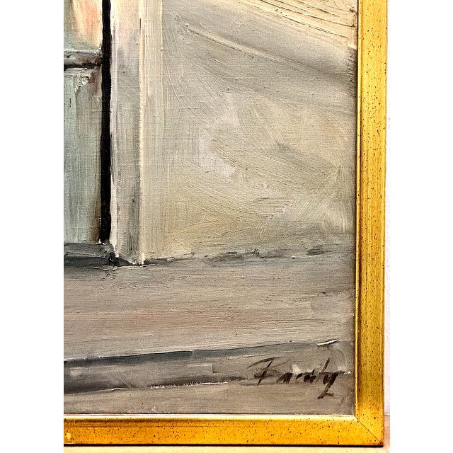 Mid 20th Century “Shadows” a Painting by Irish-American Artist Charles Brady (1926-1997) For Sale - Image 5 of 9