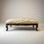 Early French Louis XV Style Carved Walnut Bench / Ottoman in Zebra Velvet For Sale In Atlanta - Image 6 of 8
