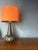Mid-Century Modern Vintage Danish Ceramic Table Lamp by Marianne Stark for Michael Andersen, 1960 For Sale - Image 3 of 12