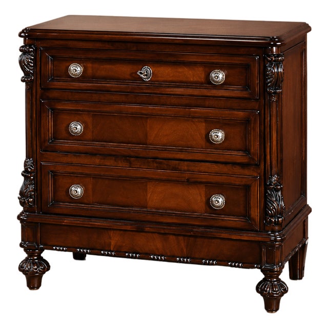Italian Louis XVI Walnut Night Stand For Sale