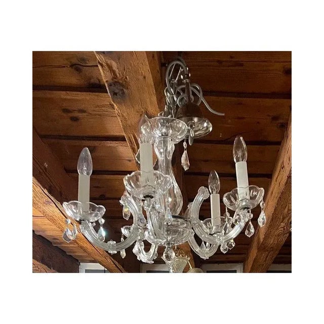 Lavender Maria Teresa Style Chandelier from Simoeng For Sale - Image 8 of 13