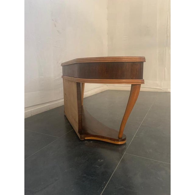 Wood Rosewood Console Table by Paolo Buffa, 1940s For Sale - Image 7 of 12