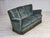 Three-Seater Danish Sofa in Green Furniture Velour, 1960s For Sale - Image 12 of 18