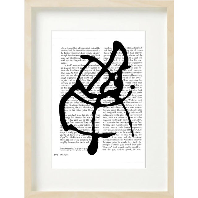Abstract Wood Shadow Box Framed 'Black & White Abstractions Series' (2) - Gallery Wall Art Prints Installation by Diane Grant - Set of 15 For Sale - Image 3 of 11
