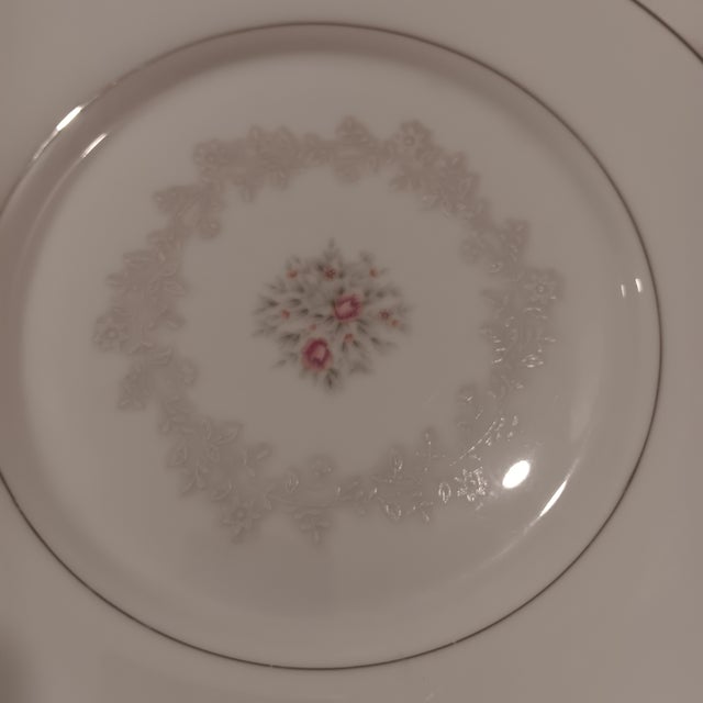 Set of 6 Sweet Afton Pattern Plates by Nasco For Sale - Image 4 of 9