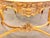 Rococo Vintage Rococo Cherub Marble Top Center Table Elegant White Marble Design For Sale - Image 3 of 6