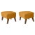 Not Yet Made - Made To Order Set of Smoked Oak Raf Simons Vidar 3 My Own Chair Footstool by Lassen For Sale - Image 5 of 5