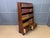 Brown Victorian Mahogany Waterfall Open Bookcase, 1880 For Sale - Image 8 of 15