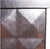 Contemporary Barbara Barry for Baker Furniture Silver Leaf "Diamond Cabinet" For Sale - Image 3 of 5