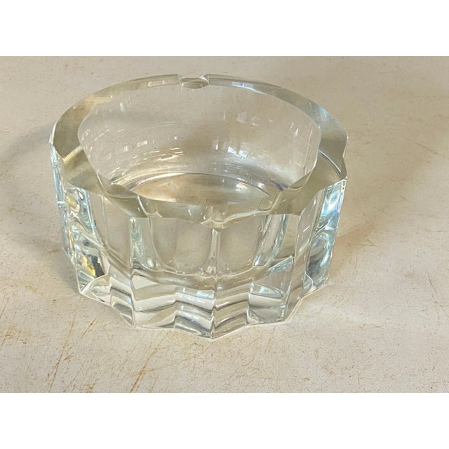 Ashtray in Crystal from Cristallerie De Haute Bretagne, 1970s For Sale - Image 3 of 10