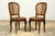 Set of Six Mid-19th Century French Napoleon III Carved Oak and Cane Dining Chairs For Sale - Image 16 of 18