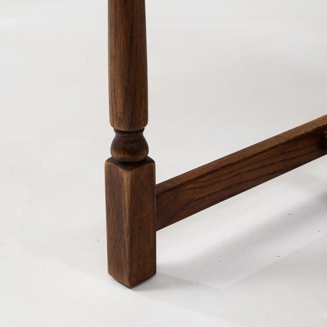 20th Century Belgian Wooden Coffee Table In Original Patina For Sale - Image 13 of 18