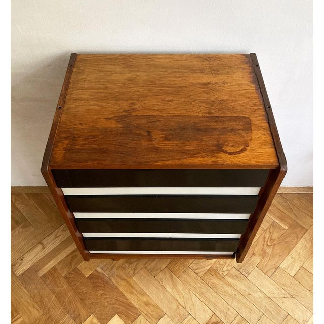 Mid-Century Czech Bespoke U-453 Cabinet by Jiří Jiroutek for Interier Praha, 1960s For Sale - Image 4 of 12