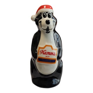 1995 Hamm's Beer Santa's Helper Figurine For Sale