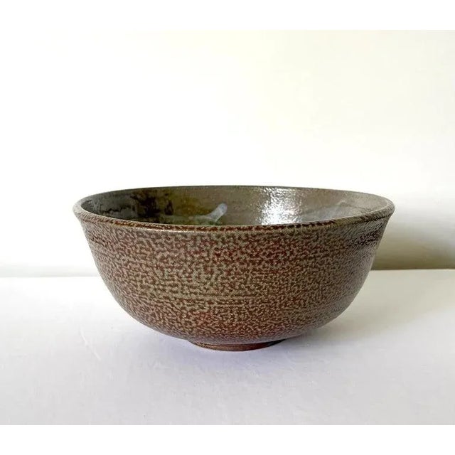 Toshiko Takaezu Late 20th Century Large Ceramic Bowl Toshiko Takaezu For Sale - Image 4 of 12