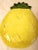 Cemar Clay Products California Pottery Pineapple Plates Set of 3 Yellow Chartreuse Mid Century Salad Dishes For Sale - Image 4 of 4