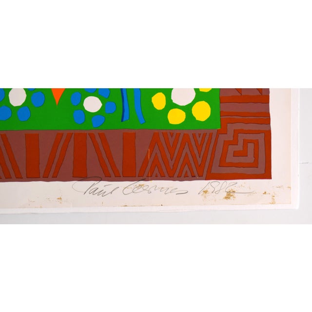 Poul Gernes, Floral Composition, 1982, Lithograph For Sale - Image 6 of 8