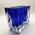 Rectangular Ashtray or Catch-Allin Murano Glass by Mandruzzato. Entirely Handmade. Two Stunning Submerged colors: Deep...
