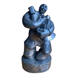 Woman Carrying Items Sculpture by Carole Shultz 1974 83/250