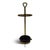 Italian Brass and Iron Umbrella Stand, v For Sale - Image 11 of 11