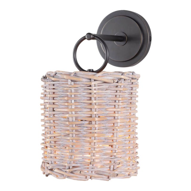 Regina Andrew Nantucket Sconce in Oil Rubbed Bronze For Sale