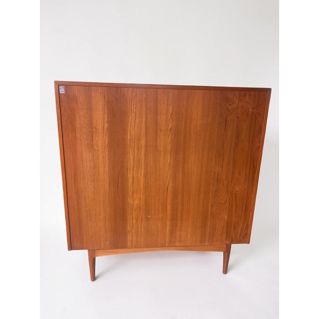 1970s Vintage Danish Teak Highboard from Bernhard Pedersen & Søn, 1960s For Sale - Image 5 of 18