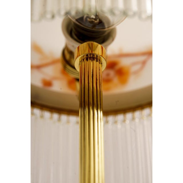 Art Deco Glass Shade Table Lamp, Vienna, 1920s For Sale - Image 12 of 18