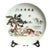 Chinese Ceramic Plate,Famille Rose Porcelain Plate Hand Painted Three Sheep and Playing Children Pattern For Sale