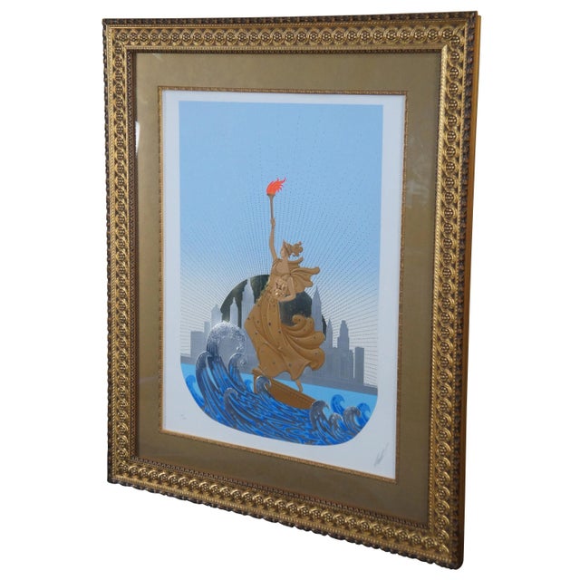Erte 【Sunrise 】1992  lithograph60限定 Erte 【Sunrise 】1992 lithograph60限定 Erte 【Sunrise 】1992