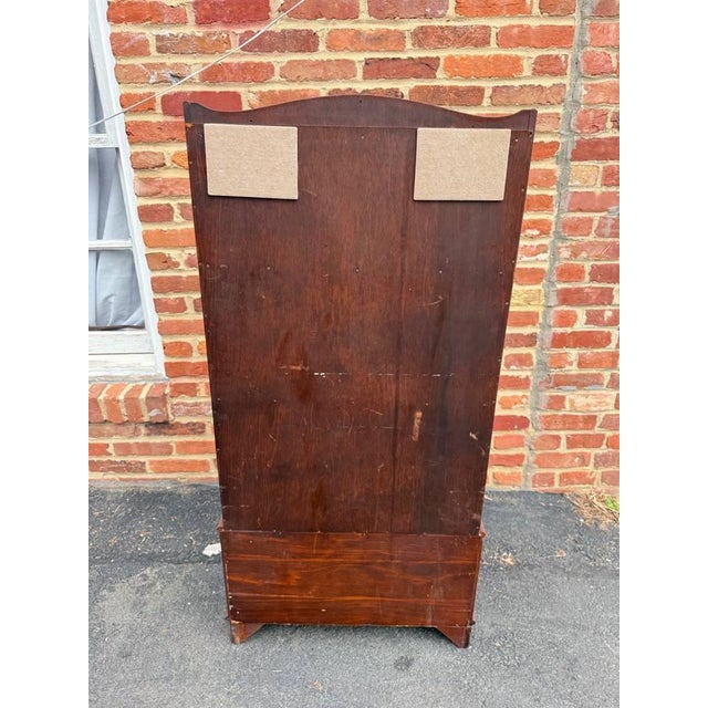 Vintage Chippendale Carved Mahogany Fretwork Open Bookcase / Bookshelf For Sale - Image 14 of 14