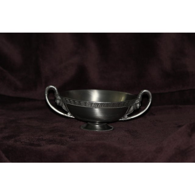 Vintage Silver Vase with Handles, 1950s For Sale - Image 11 of 16