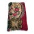 Large Vintage Turkish Handmade Rug Cushion Cover For Sale - Image 9 of 11