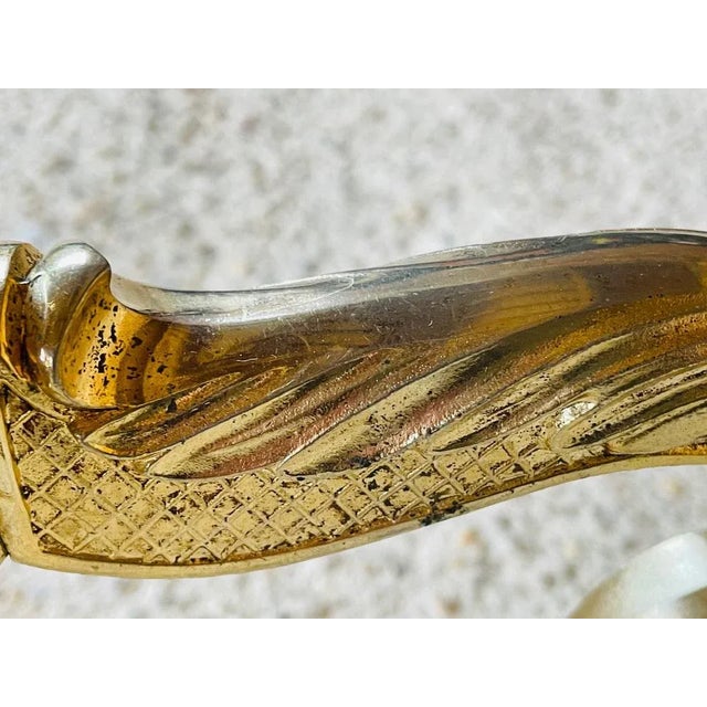 Vintage Floor Lamp with Gilded Brass Decor, 1960s For Sale - Image 14 of 18