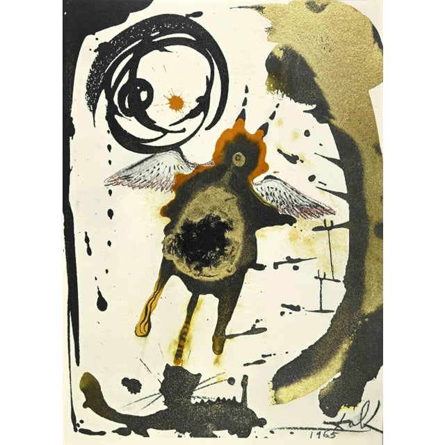 The Creation of Things is a Color lithograph on heavy rag paper realized in 1964. It is part of Biblia Sacra vulgatæ...