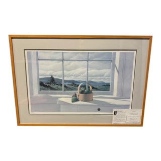 1970s Pears by Keith Hiscock /Limited Original Authenticated Print, Signed and Numbered, Framed For Sale