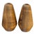 1960s Danish Modern Teak Egg Candle Holders For Sale
