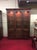 Brown Vintage China Cabinet, Ethan Allen Furniture For Sale - Image 8 of 8