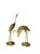Bring sculptural elegance and timeless Hollywood Regency character to your interiors with this charming pair of vintage...