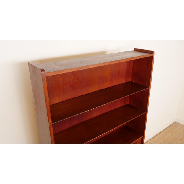 1960s Vintage Highboard Shelf in Teak from Johannes Sorth, 1965 For Sale - Image 5 of 17