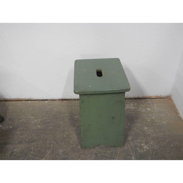 Stool in Fir, 1960 For Sale - Image 4 of 10