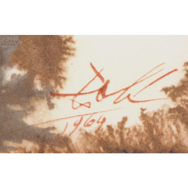 Salvador Dali, Abraham, Nude, Lithograph For Sale - Image 4 of 5